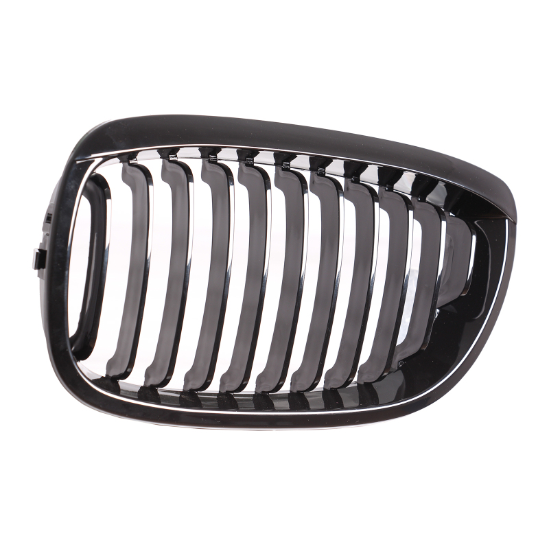 Nieren Grill glanz Schwarz Einzelsteg passend für BMW 3er Coupe E46 Facelift
