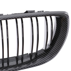Nieren Grill Carbon Look Doppelsteg passend für BMW 3er E46 Facelift