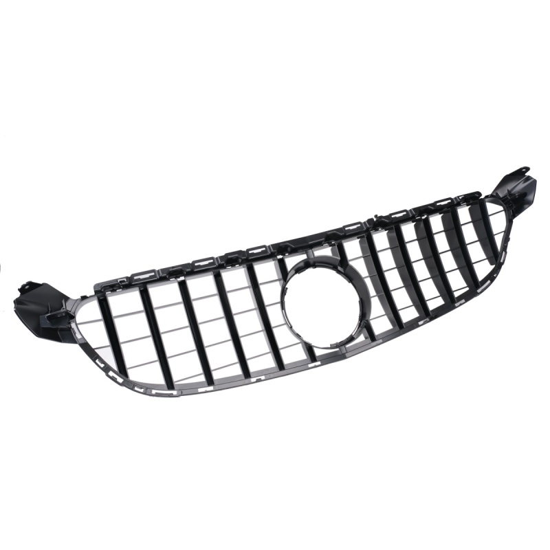 Kühlergrill Chrom GT Panamericana passend ohne Kamera für Mercedes C-Klasse W205 C63 Vorfacelift