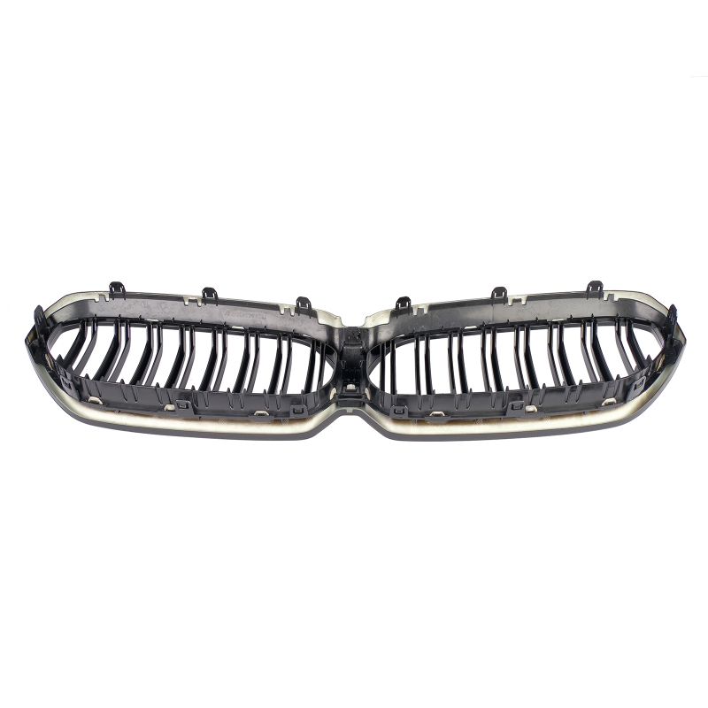 Nieren Grill glanz Schwarz Doppelsteg passend für BMW 5er G30 G31 Facelift