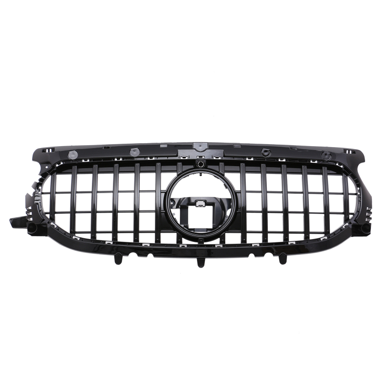 Kühlergrill glanz Schwarz GT Panamericana passend für Mercedes GLA H247 AMG-Paket