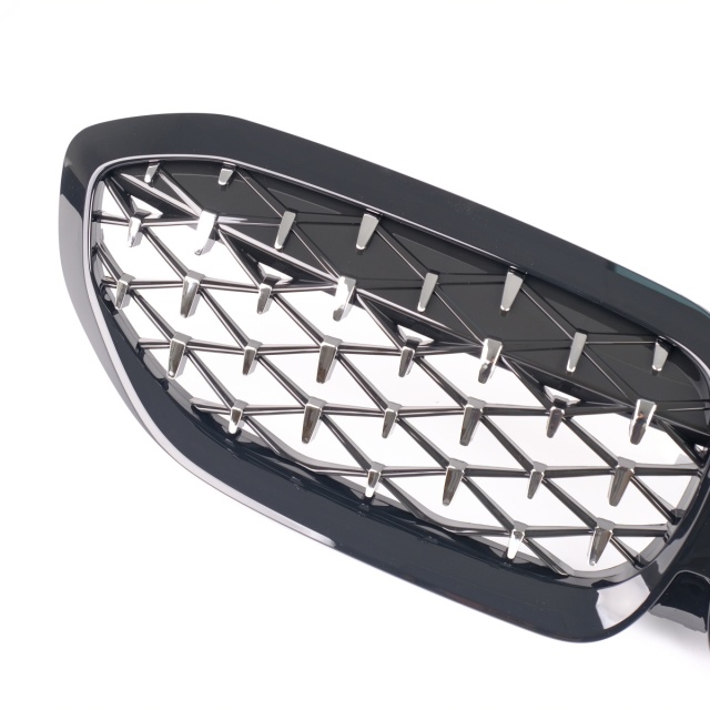 Nieren Grill Schwarz Chrom Mesh-Design passend für BMW 3er G20 G21