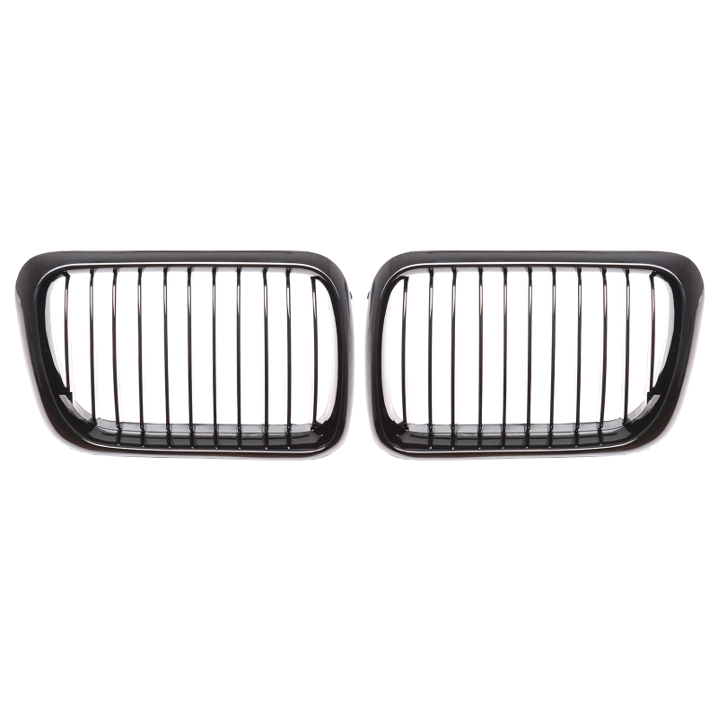 Nieren Grill glanz Schwarz Einzelsteg passend für BMW 3er E36 Facelift