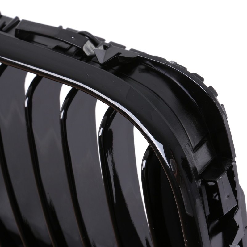 Nieren Grill glanz Schwarz Einzelsteg passend für BMW 3er E46 Facelift