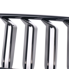 Nieren Grill glanz Schwarz Spezifisch Doppelsteg passend für BMW 5er G30 G31 Facelift ohne PASP