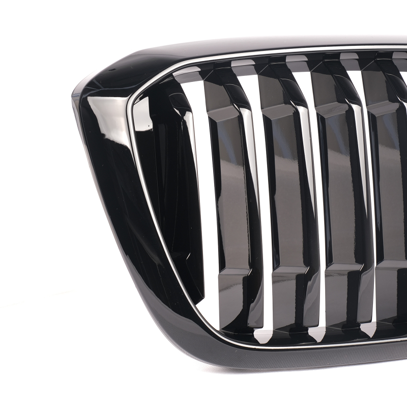 Nieren Grill glanz Schwarz Einzelsteg passend für BMW X3 G01 G02 Facelift