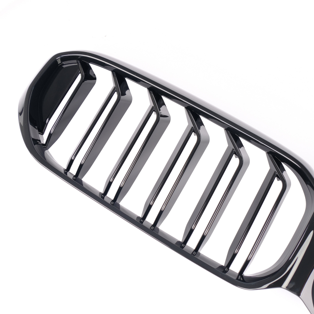 Nieren Grill glanz Schwarz Spezifisch Doppelsteg passend für BMW 5er G30 G31 Facelift