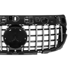 Kühlergrill Chrome Schwarz GT Look Grill passt für Mercedes-Benz Citian W420