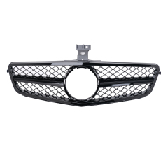 Kühlergrill glanz Schwarz AMG Look passend für Mercedes C-Klasse W204 S204 C204