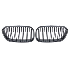 Nieren Grill glanz Schwarz Doppelsteg passend für BMW 1er F20 F21 Facelift