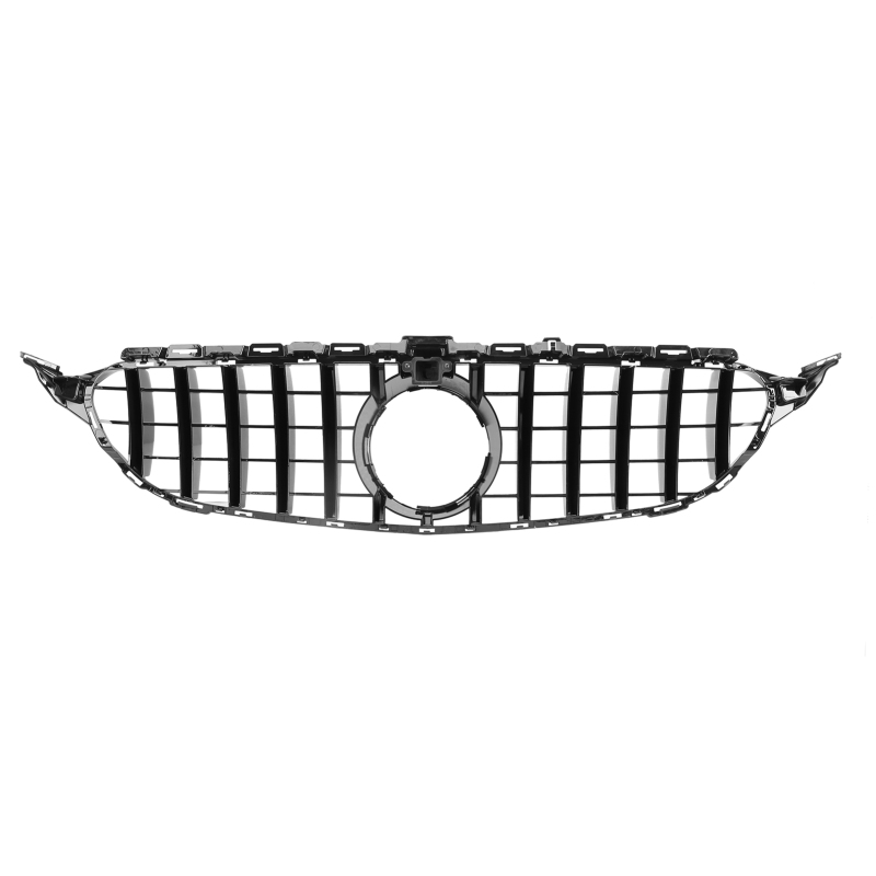 Kühlergrill Chrom GT Panamericana passend für Mercedes C-Klasse W205 S205 C205 A205 Vorfacelift