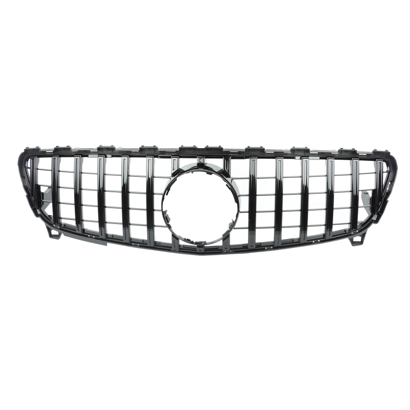 Kühlergrill glanz Schwarz GT Panamericana passend für Mercedes A-Klasse W176 Facelift