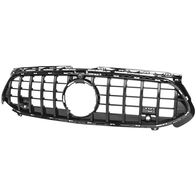Kühlergrill glanz Schwarz GT Panamericana passend für Mercedes A-Klasse W177 V177 Facelift