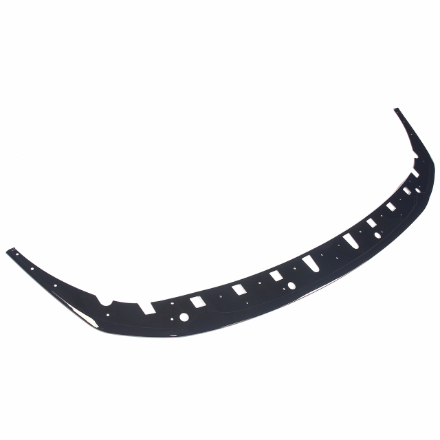 Spoilerlippe Frontlippe GLANZ SCHWARZ für BMW 1ER F40 M Paket
