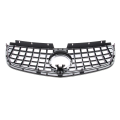 Kühlergrill glanz Schwarz GT Panamericana passend für Mercedes V-Klasse W447 Facelift AMG-Paket
