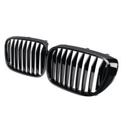 Nieren Grill glanz Schwarz Einzelsteg passend für BMW 7er G11 G12 Vorfacelift