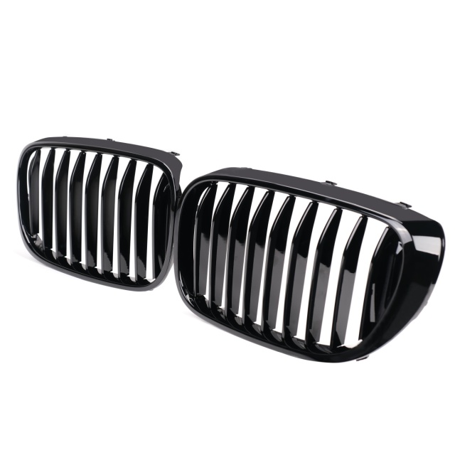 Nieren Grill glanz Schwarz Einzelsteg passend für BMW 7er G11 G12 Vorfacelift