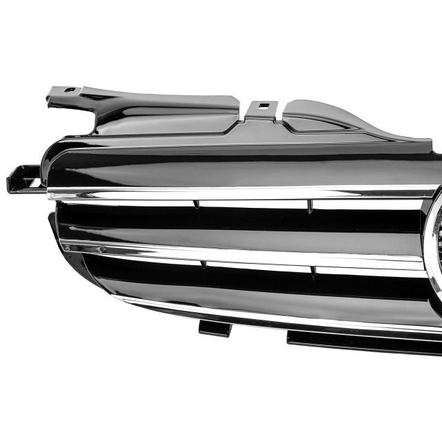 Kühlergrill glanz Schwarz Chrom Classic passend für Mercedes SLK R170