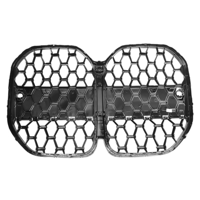Nieren Grill glanz Schwarz Mesh-Design passend für BMW 4er G22 G23