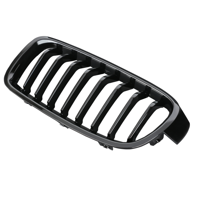 Nieren Grill glanz Schwarz 8-teilig passend für BMW 3er F30 F31