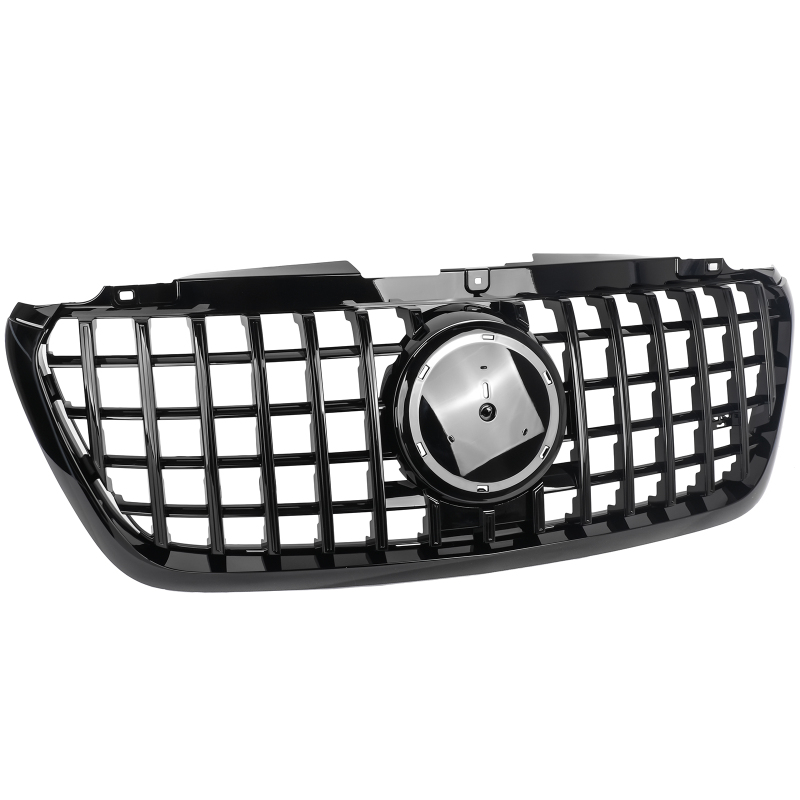 Kühlergrill Glanz Schwarz GT Panamericana Grill Passend für Mercedes-Benz Sprinter W907