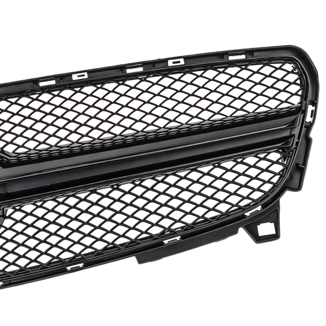 Kühlergrill glanz Schwarz AMG Look passend für Mercedes A-Klasse W176 Facelift