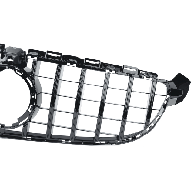 Kühlergrill glanz Schwarz GT Panamericana passend für Mercedes C-Klasse W205 C63 Facelift