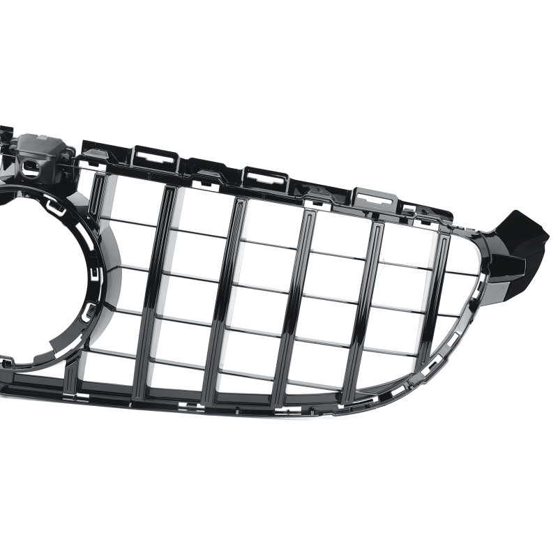 Kühlergrill glanz Schwarz GT Panamericana passend für Mercedes C-Klasse W205 C63 Facelift