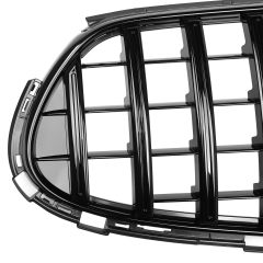 Kühlergrill glanz Schwarz GT Panamericana passend für Mercedes GLC X253 C253 AMG-Paket