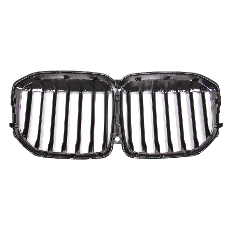 Nieren Grill glanz Schwarz Einzelsteg passend für BMW X7 G07