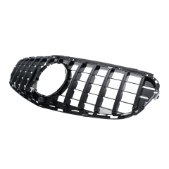 Kühlergrill glanz Schwarz GT Panamericana passend für Mercedes E-Klasse W212 E63 Facelift