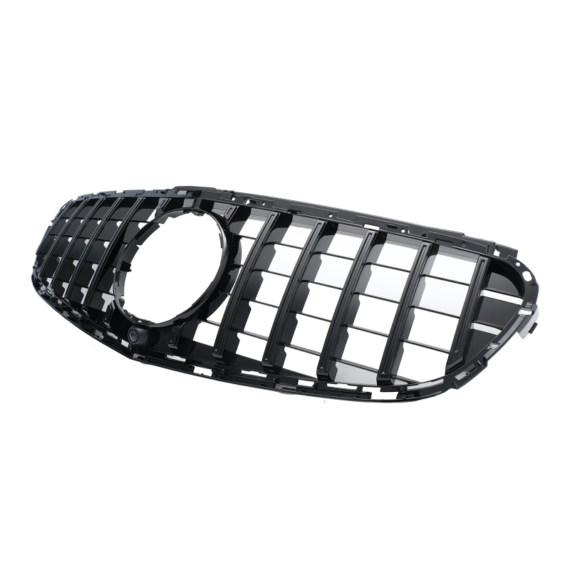 Kühlergrill glanz Schwarz GT Panamericana passend für Mercedes E-Klasse W212 E63 Facelift