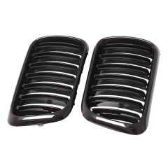 Nieren Grill glanz Schwarz Doppelsteg passend für BMW 3er E36 Facelift