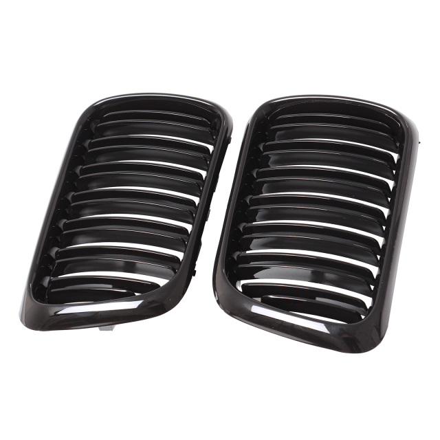 Nieren Grill glanz Schwarz Doppelsteg passend für BMW 3er E36 Facelift