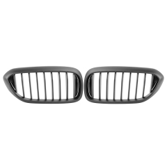 Nieren Grill matt Schwarz Einzelsteg passend für BMW 5er G30 G31 Vorfacelift