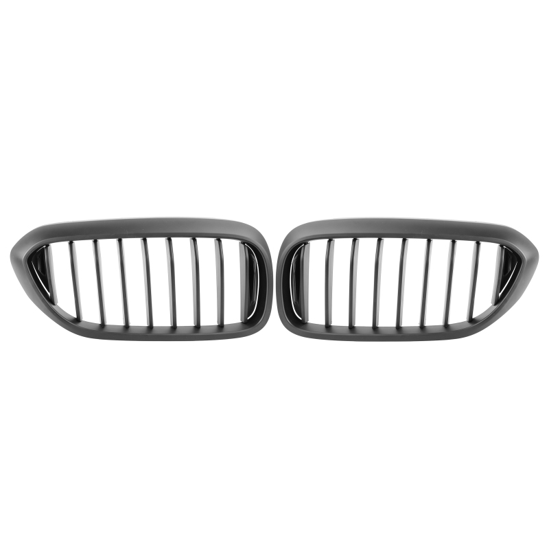 Nieren Grill matt Schwarz Einzelsteg passend für BMW 5er G30 G31 Vorfacelift