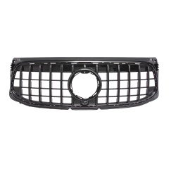 Kühlergrill glanz Schwarz GT Panamericana passend für Mercedes GLB X247 AMG-Paket