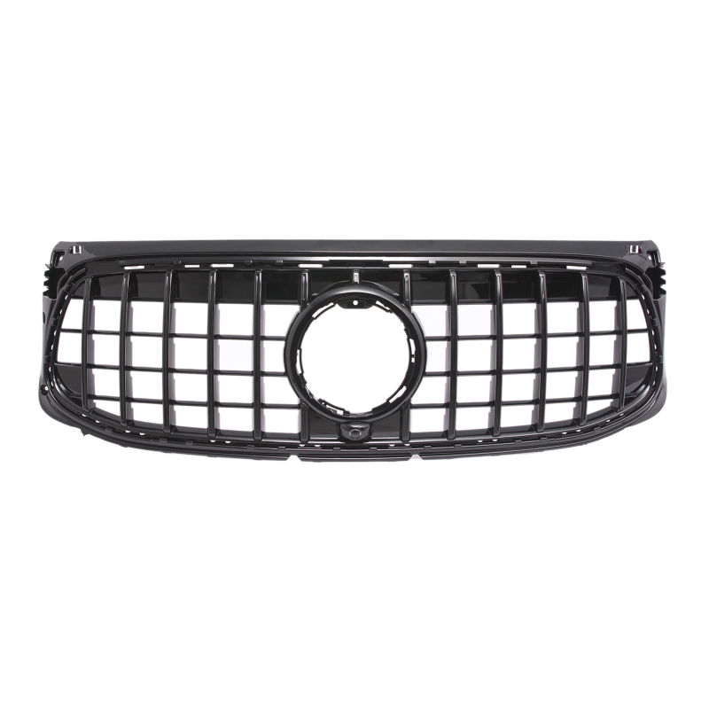 Kühlergrill glanz Schwarz GT Panamericana passend für Mercedes GLB X247 AMG-Paket