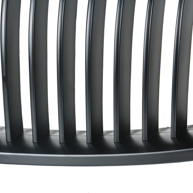 Nieren Grill matt Schwarz Einzelsteg passend für BMW 5er F10 F11