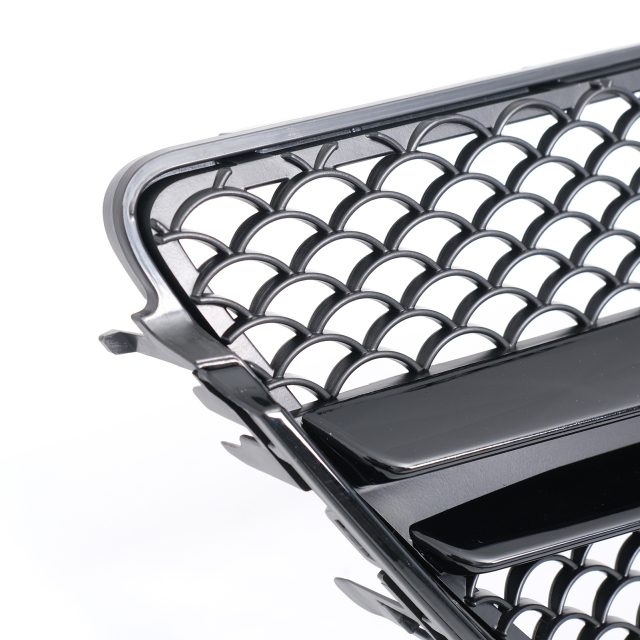 Kühlergrill glanz Schwarz AMG Look passend für Mercedes E-KlasseCoupe C207 A207 Facelift
