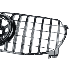 Kühlergrill glanz Schwarz GT Panamericana passend für Mercedes GLE V167 C167