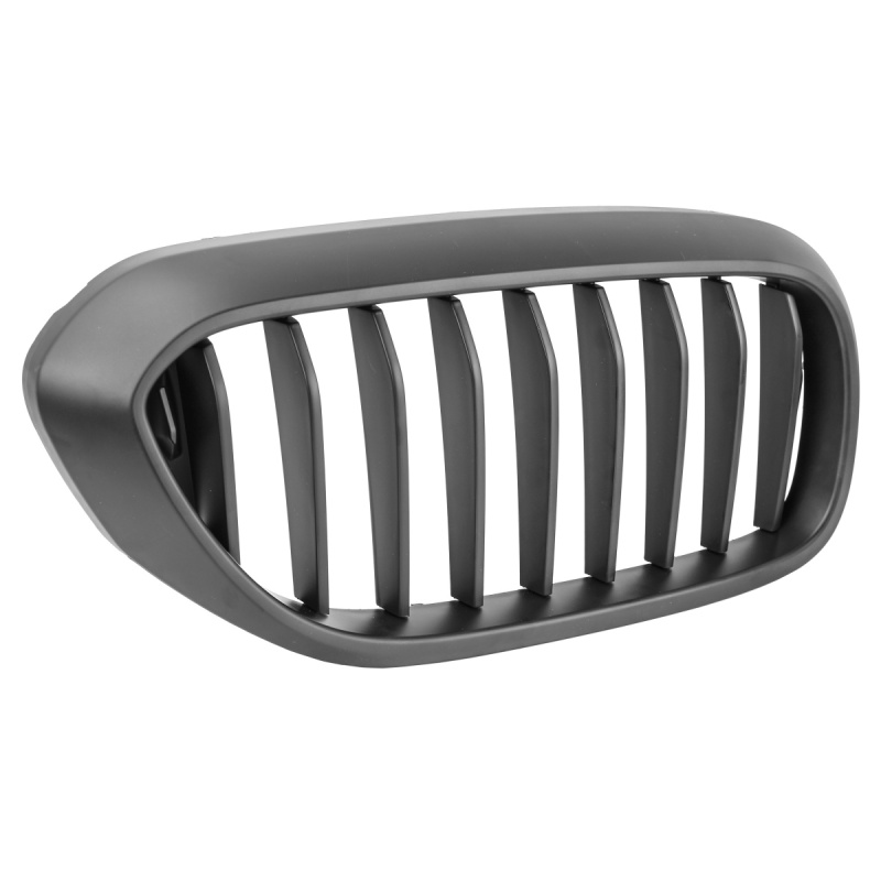 Nieren Grill matt Schwarz Einzelsteg passend für BMW 5er G30 G31 Vorfacelift