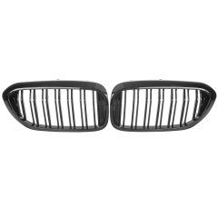 Nieren Grill glanz Schwarz Doppelsteg passend für BMW 5er G30 G31 Vorfacelift