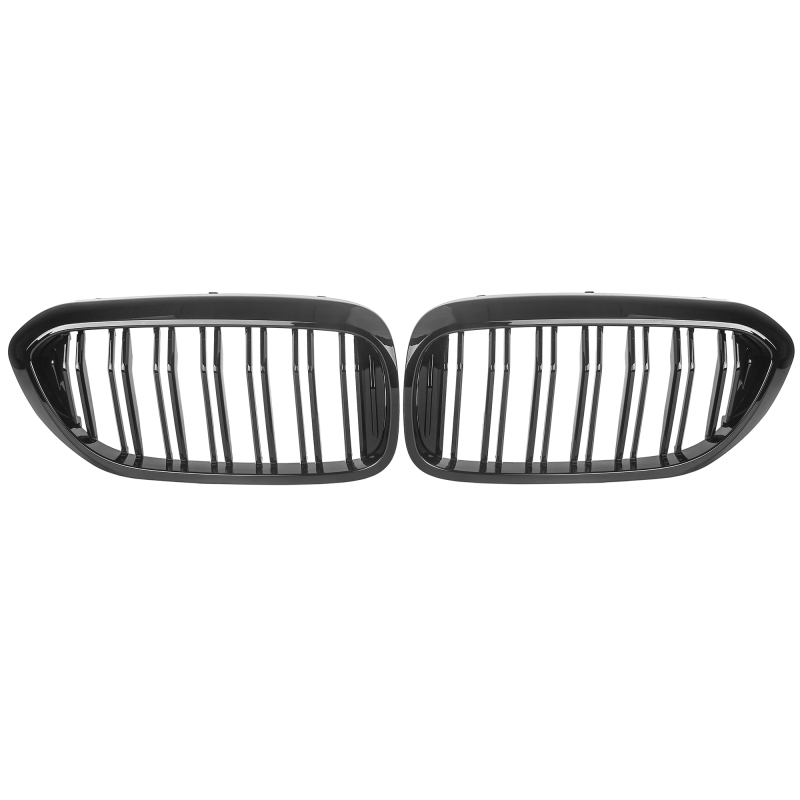 Nieren Grill glanz Schwarz Doppelsteg passend für BMW 5er G30 G31 Vorfacelift