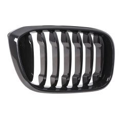 Nieren Grill glanz Schwarz Einzelsteg passend für BMW X3 G01 G02 Vorfacelift