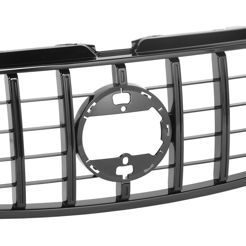 Kühlergrill glanz Schwarz GT Panamericana passend für Smart Fortwo W453 Coupe Cabrio