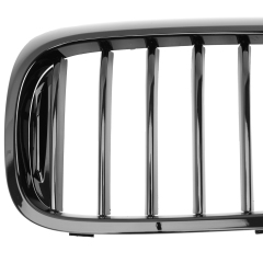 Nieren Grill glanz Schwarz Einzelsteg passend für BMW 5er G30 G31 Vorfacelift