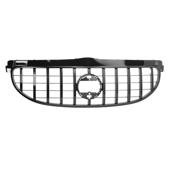 Kühlergrill Glanz Schwarz GT Panamericana passend für Smart Forfour W453 Schr?gheck