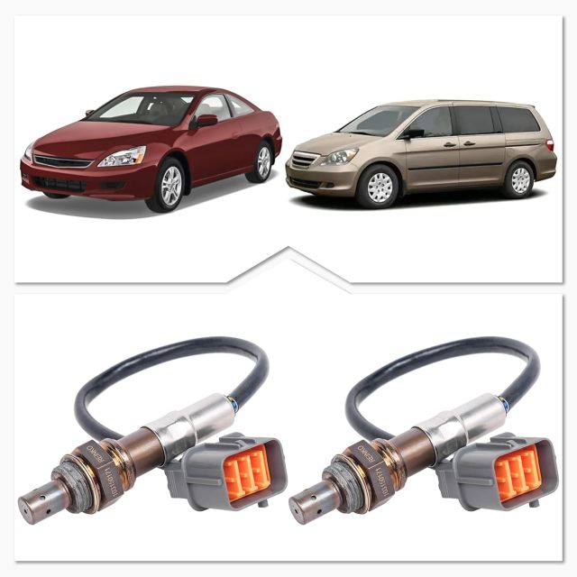 Oxygen Sensor (O2) Upstream for Honda J30A4 J30A5 J35A6 J35A7 2003-2007 Accord 3.0L 2005-2006 Odyssey 3.5L,Set of 2