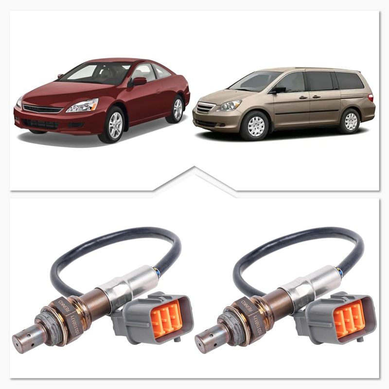 Oxygen Sensor (O2) Upstream for Honda J30A4 J30A5 J35A6 J35A7 2003-2007 Accord 3.0L 2005-2006 Odyssey 3.5L,Set of 2